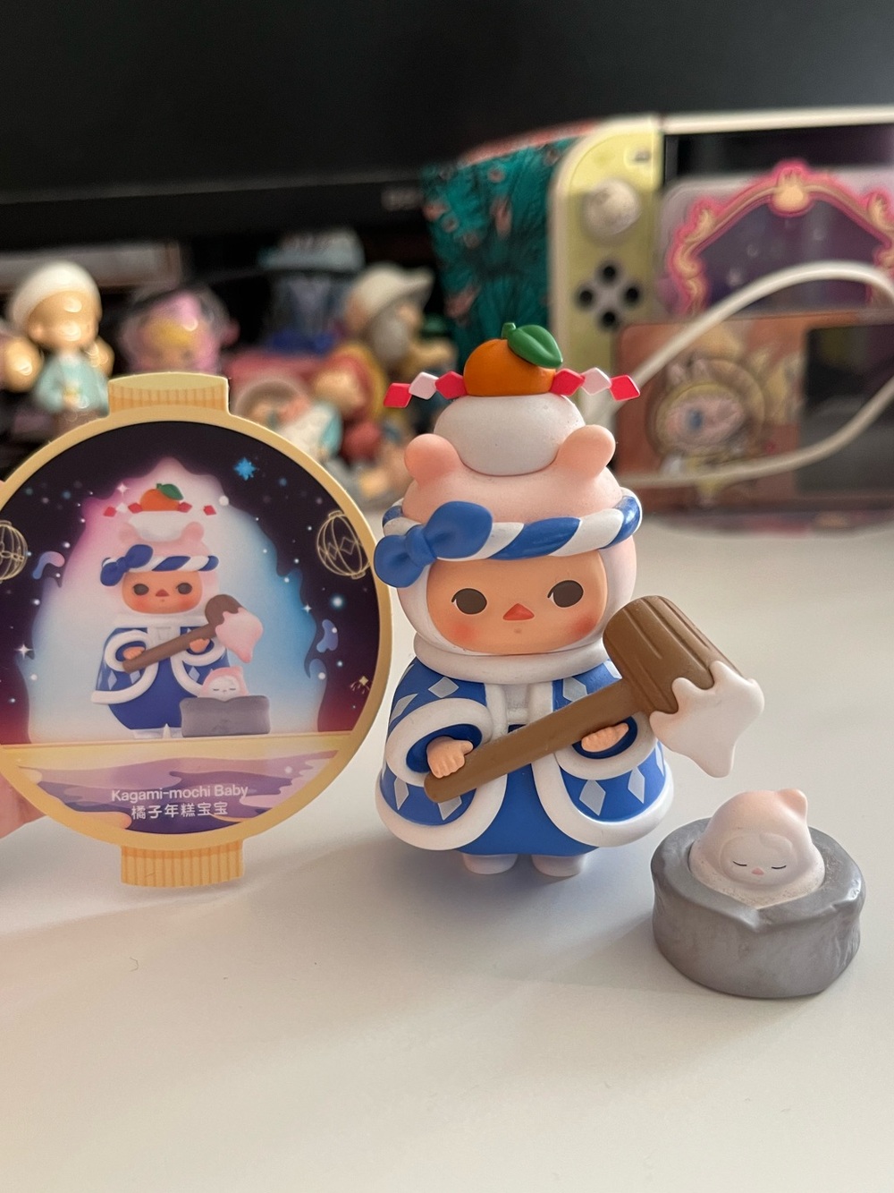 Pop mart Pucky Kagami-Mochi baby